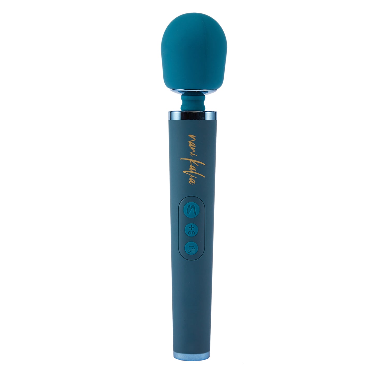 Nani Kalia Wand, Magnetic Rechargeable Waterproof Design 20 Vibration Mode Massager Fine-tuned Vibration Relaxation Function Soft High Quality Silicone (NK18 Dark Green)